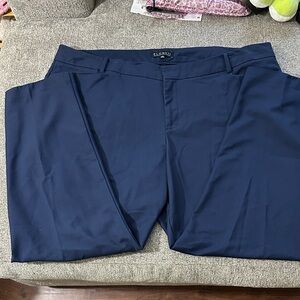 Eloquii Navy Women's Trousers